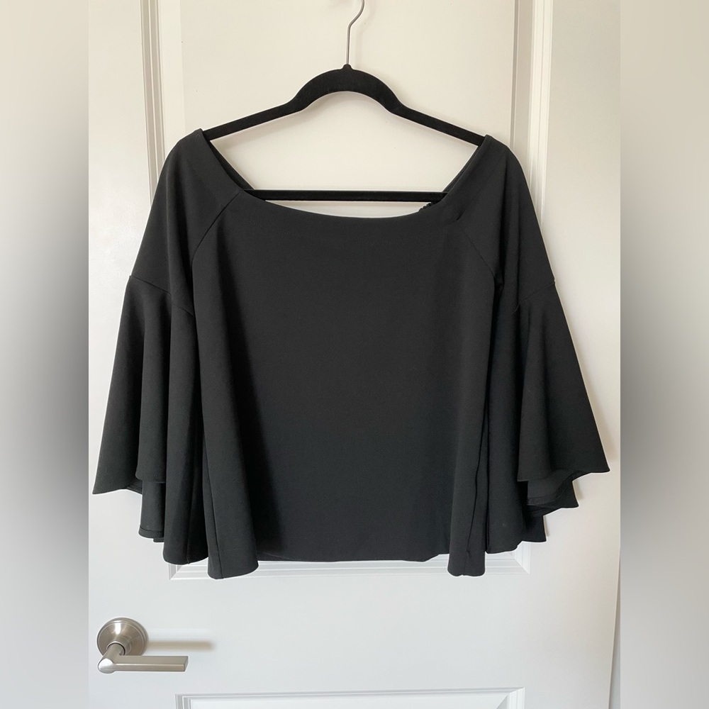 Banana Republic Off the Shoulder Bell Sleeve Top